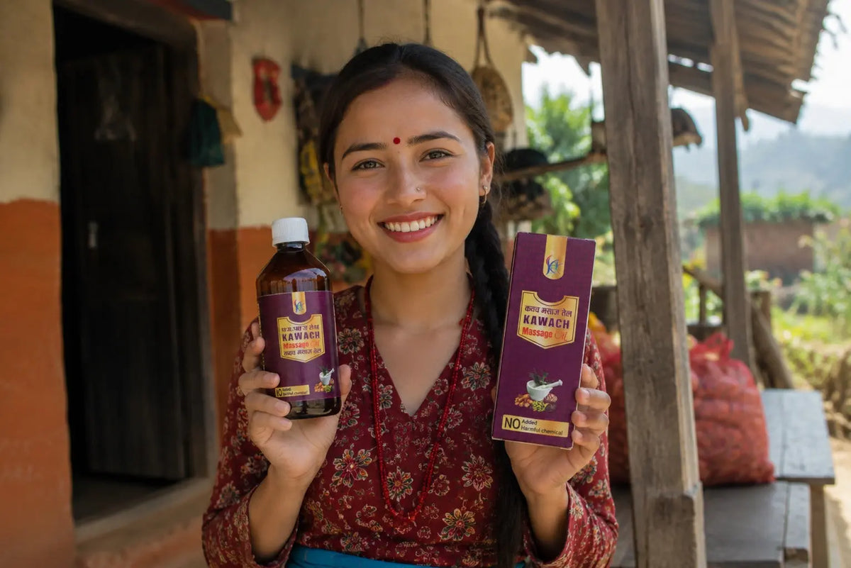 कवच मसाज तेल (Kawach Massage Oil) 200 ML